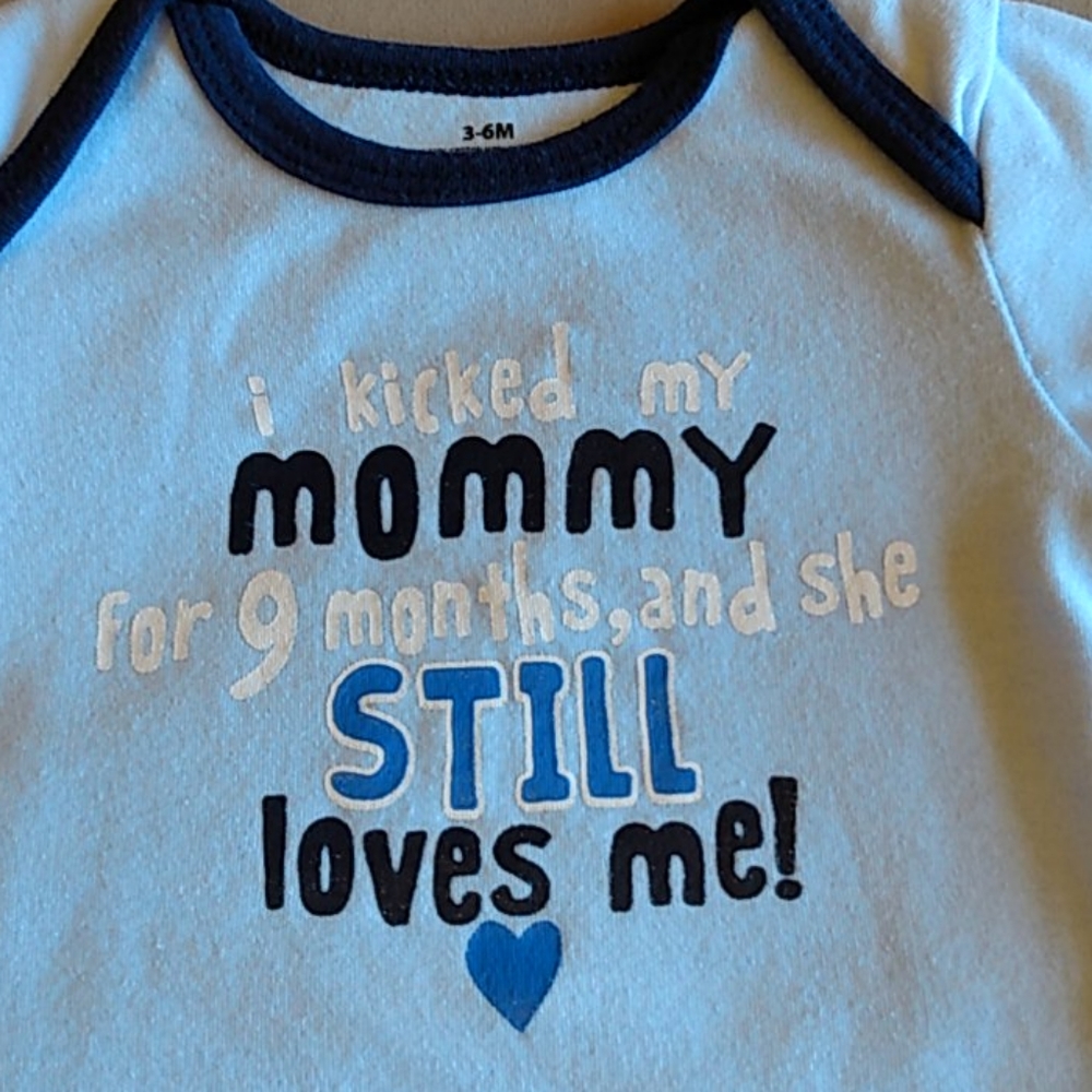 *Baby‎ Onesie – 3–6 Months – Short Sleeve